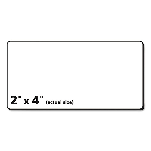 Avery Matte Clear Easy Peel Mailing Labels w/ Sure Feed Technology, Laser Printers, 2 x 4, Clear, 10/Sheet, 50 Sheets/Box (5663)