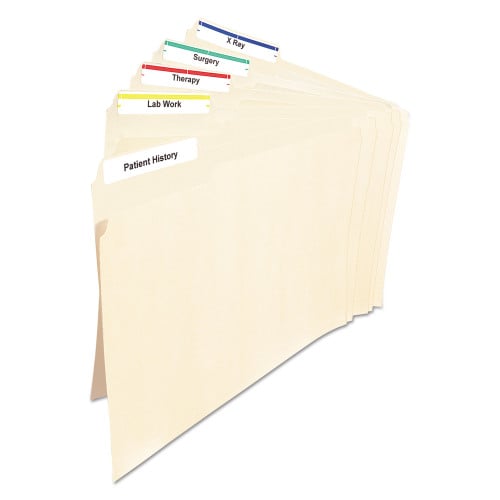 Avery Permanent TrueBlock File Folder Labels with Sure Feed Technology