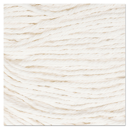 Boardwalk&reg; Super Loop Mop Heads, Medium, White, 12 Mops (BWK502WHCT)