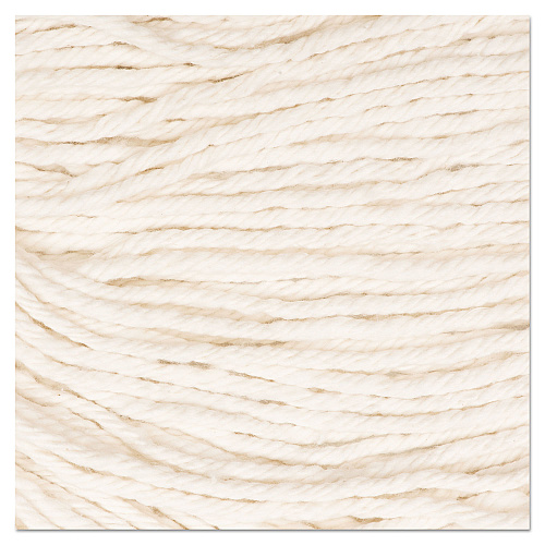 Boardwalk&reg; Super Loop Wet Mop Head, Cotton/Synthetic, Medium, White (BWK502WHEA)