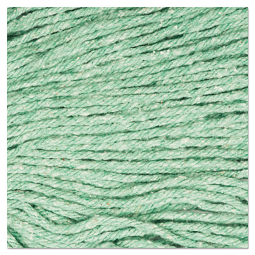 Boardwalk&reg; Super Loop Wet Mop Head, Cotton/Synthetic, Large, Green (BWK503GNEA)