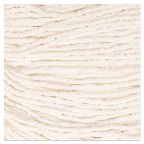 Boardwalk&reg; Super Loop Wet Mop Head, Cotton/Synthetic, Large, White (BWK503WHEA)