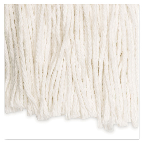 Boardwalk Cut-End Wet Mop Head, Rayon, No. 20, White, 12/Carton (BWK2020RCT)