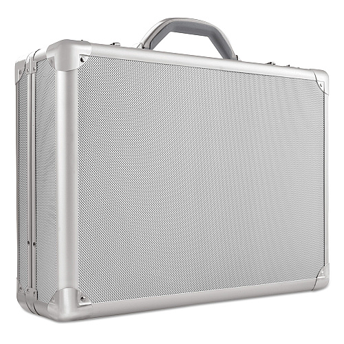 SOLO Pro Attache, Fits Devices Up to 17.3", Aluminum, 18 x 5 x 13, Titanium (AC10010)