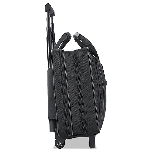 SOLO Classic Rolling Case, Fits Devices Up to 15.6", Ballistic Polyester, 15.94 x 5.9 x 12, Black (B1004)