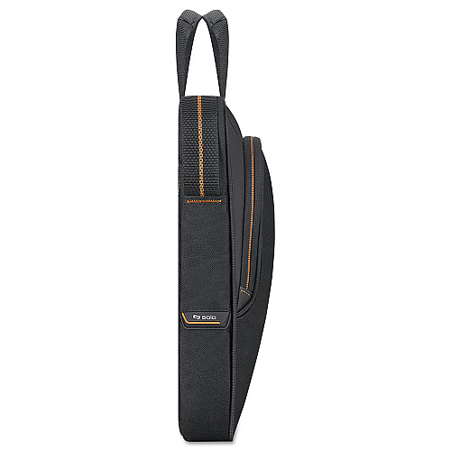 SOLO Urban Slim Brief, Fits Devices Up to 15.6", Polyester, 16.5 x 2 x 11.75, Black (UBN1014)