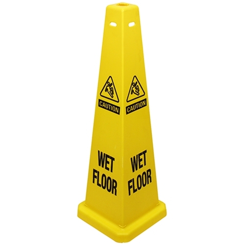 Sign 36 Inch Wet Floor, Case Of 5 (23870)