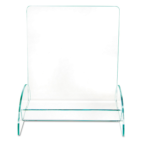 Deflecto Euro-Style DocuHolder, Magazine Size, 9.81w x 6.31d x11h, Green Tinted (775390)