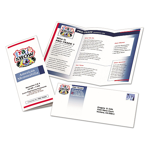 Avery TriFold Brochures, 92 Bright, 85 lb Text Weight, 8.5 x 11, Matte