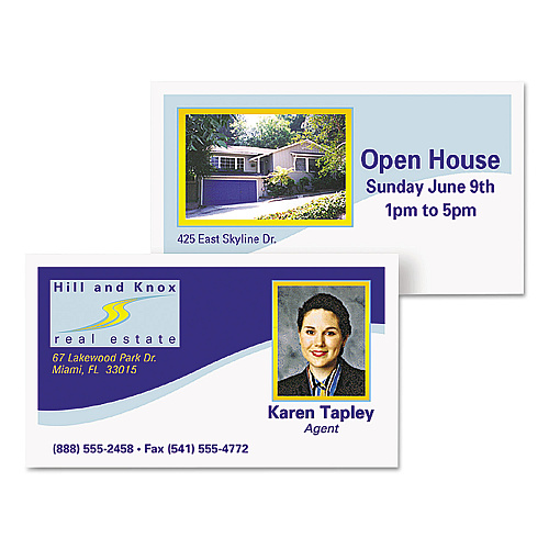 Avery 5871 Clean Edge Business Cards