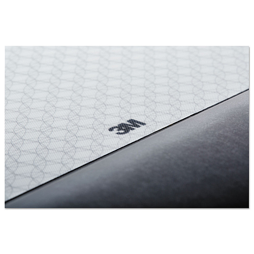 3M Mouse Pad with Precise Mousing Surface and Gel Wrist Rest, 8.5 x 9, Gray/Black (MW85B)
