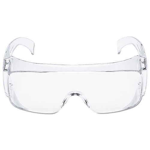 3M Tour Guard V Safety Glasses, One Size Fits Most, Clear Frame/Lens, 20/Box (TGV0120)