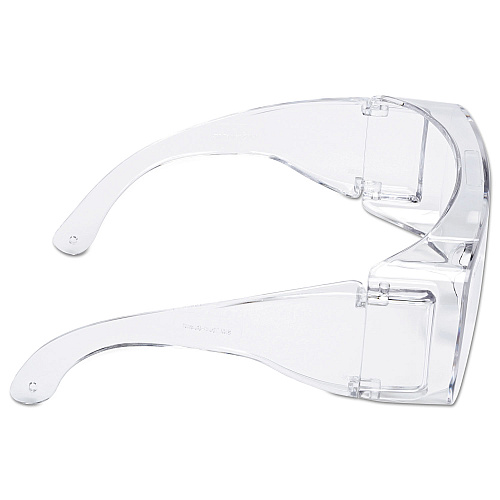 3M Tour Guard V Safety Glasses, One Size Fits Most, Clear Frame/Lens, 20/Box (TGV0120)