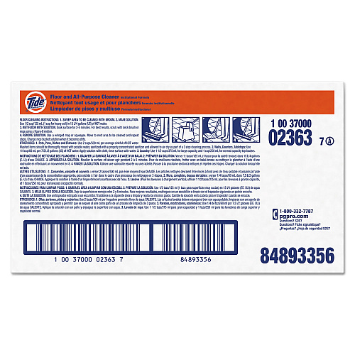 Tide&reg; Floor and All Purpose Cleaner, Powder, 18-lb. Box (02363)