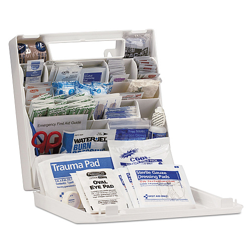 First Aid Only ANSI Class A+ First Aid Kit for 50 People, 183 Pieces, Plastic Case (90639)
