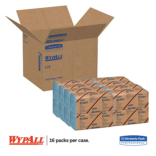 WypAll L10 Windshield Towels, Blue (05120)