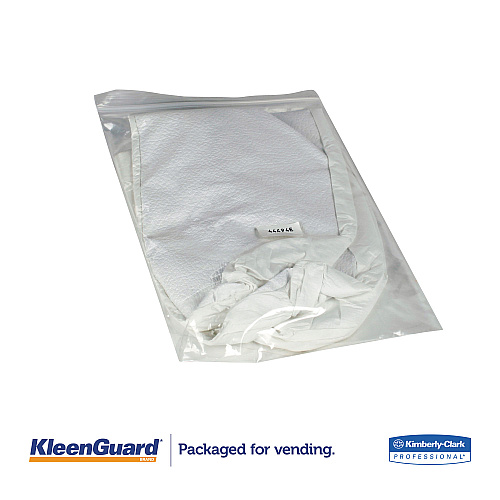 KleenGuard A40 Liquid and Particle Protection Shoe Covers, Medium, White, 400/Carton (44492)