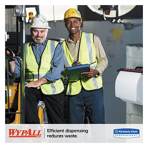 WypAll Jumbo Roll Dispenser, 16.8 x 8.8 x 10.8, Black (80579)