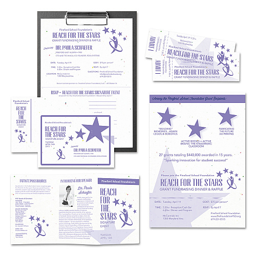 Astrobrights Color Cardstock, 65 lb Cover Weight, 8.5 x 11, Stardust Flecked White, 250/Pack (22401)