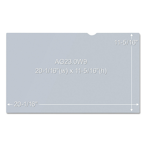 3M Antiglare Frameless Filter for 23" Widescreen Flat Panel Monitor, 16:9 Aspect Ratio (AG230W9)