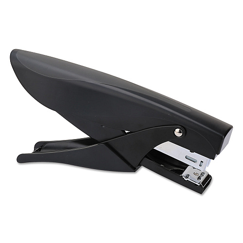 Universal Deluxe Plier Stapler, 20-Sheet Capacity, 0.25" Staples, 1.75" Throat, Black (UNV43108)