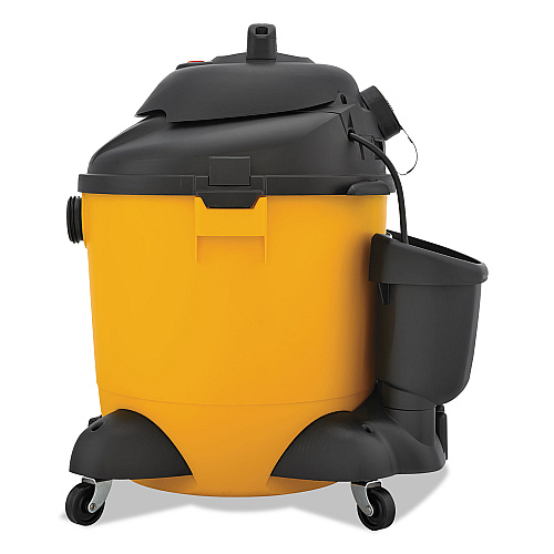 Shop-Vac Industrial Wet/Dry Vacuum, 12 gal Capacity, 10 amp, Yellow/Black (9622110)