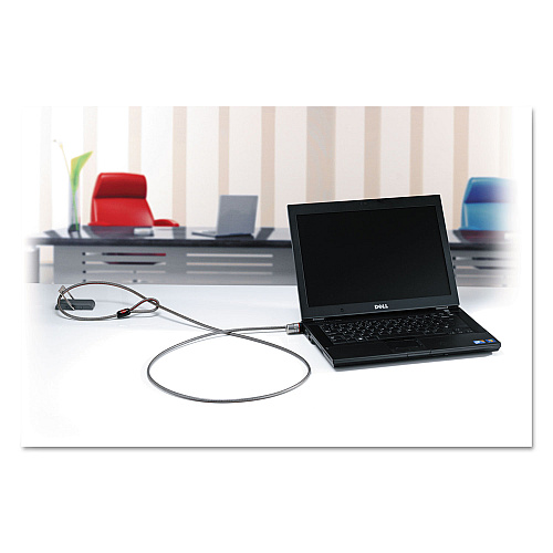 Kensington Desk Mount Cable Anchor, Gray/White (64613)