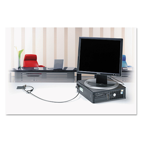 Kensington Desk Mount Cable Anchor, Gray/White (64613)