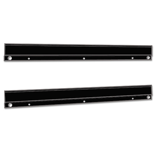 Safco E-Z Stor Steel Project Centers, Wall Mount Bracket Set, Black (9200BL)