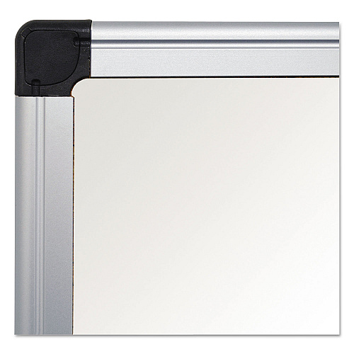 MasterVision Porcelain Value Dry Erase Board, 48 x 72, White Surface, Silver Aluminum Frame (CR1201170MV)