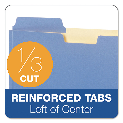 Pendaflex File Folder Pocket, 0.75" Expansion, Letter Size, Assorted Colors, 10/Pack (FP153L10ASST)