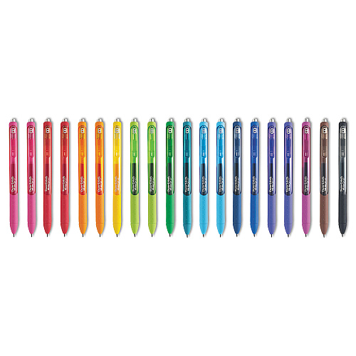 Paper Mate InkJoy Gel Pen, Retractable, Medium 0.7 mm, Assorted Ink and Barrel Colors, 20/Pack (1951718)
