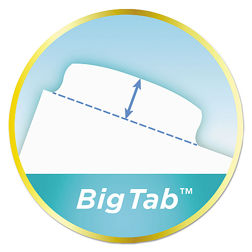 Avery Big Tab Ultralast Plastic Dividers, 8-Tab, 11 x 8.5, Assorted, 1 Set 8 x Divider(s) - 8 Write-on Tab(s) - 8 - 8 Tab(s)/Set - 8.5" Divider Width x 11" Divider Length - 3 Hole Punched - Multicolor Plastic Divider - Multicolor Plastic Tab(s) -  (24901)