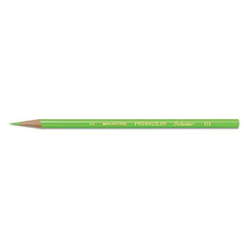 Prismacolor Scholar Colored Pencil Set, 3 mm, 2B, Assorted Lead and Barrel Colors, Dozen (92804)