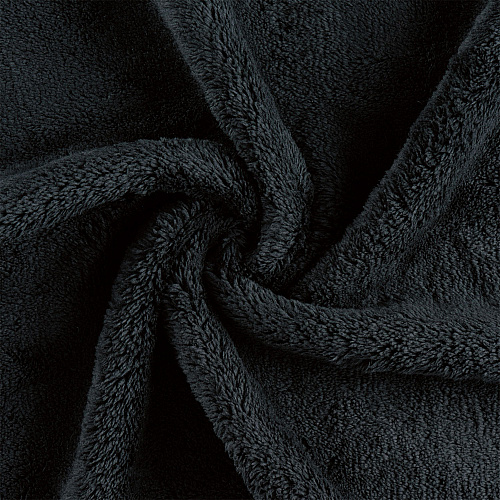 Coral Fleece Salon Towel 16x27 Black - Pack Of 10 (M915117BK)