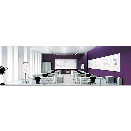 MasterVision Magnetic Dry Erase Tile Board, 29.5 x 45, White Surface (DET8025397)