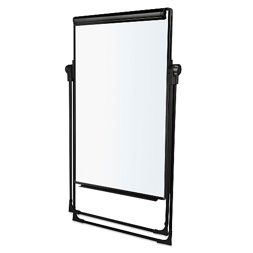 MasterVision Folds-to-a-Table Melamine Easel, 28.5 x 37.5, White, Steel/Laminate (EA14000583MV)