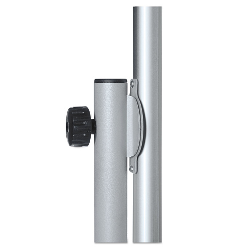 MasterVision Revolver Easel, 70.8 x 47.2, 80" Tall Easel, Horizontal Orientation, White Surface, Silver Aluminum Frame (QR5507)