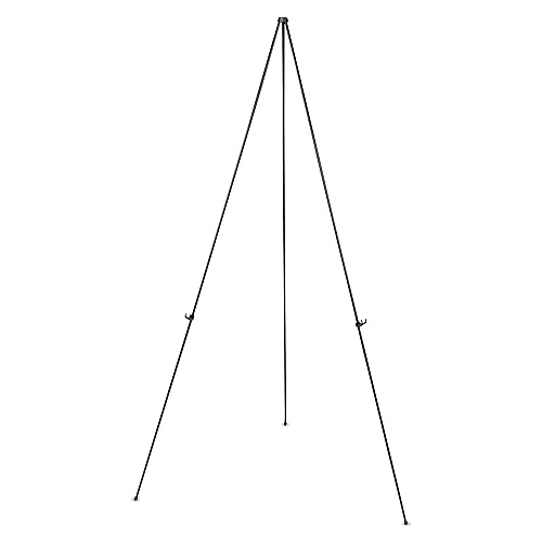 MasterVision Instant Easel, 61.5" High, Black, Steel, Lightweight (FLX04201MV)