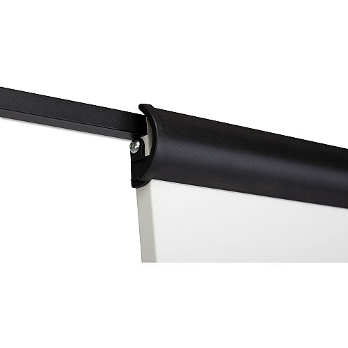 MasterVision 360 Multi-Use Mobile Magnetic Dry Erase Easel, 27 x 41, White Surface, Black Steel Frame (EA4806156)
