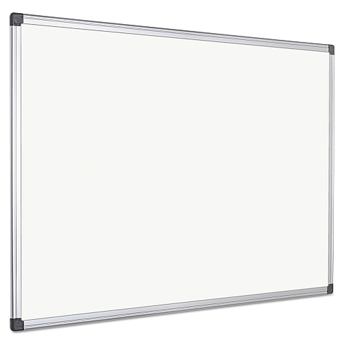 MasterVision Value Lacquered Steel Magnetic Dry Erase Board, 72 x 48, White Surface, Silver Aluminum Frame (MA2707170)