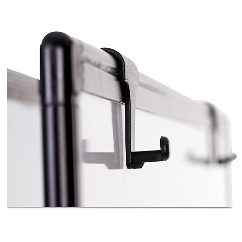 MasterVision Creation Station Dry Erase Board, 29.5 x 74.88, White Surface, Black Metal Frame (EA49125016)