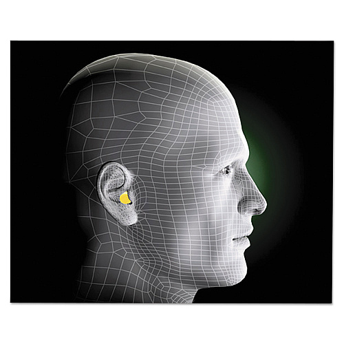 3M E-A-R Classic Earplugs, Pillow Paks, Cordless, PVC Foam, Yellow, 30 Pairs/Box (3101060)