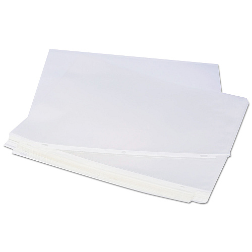 Universal Top-Load Poly Sheet Protectors, Standard, Letter, Clear, 100/Box (UNV21125)