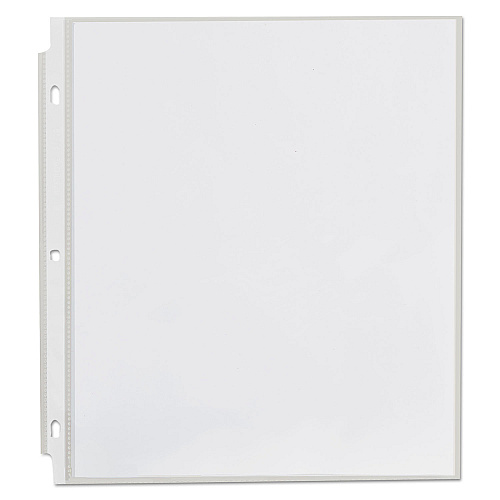Universal Standard Sheet Protector, Economy, 8.5 x 11, Clear, 200/Box (UNV21123)