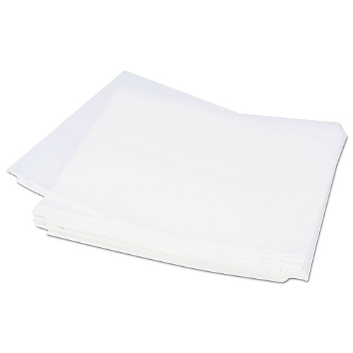 Universal Top-Load Poly Sheet Protectors, Heavy Gauge, Nonglare, Clear 50/Pack (UNV21129)