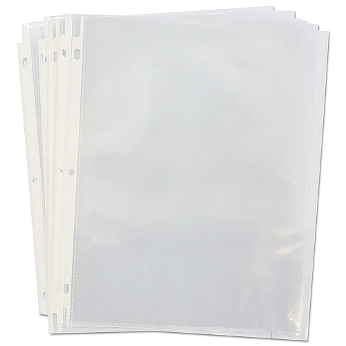 Universal Standard Sheet Protector, Economy, 8.5 x 11, Clear, 200/Box (UNV21123)
