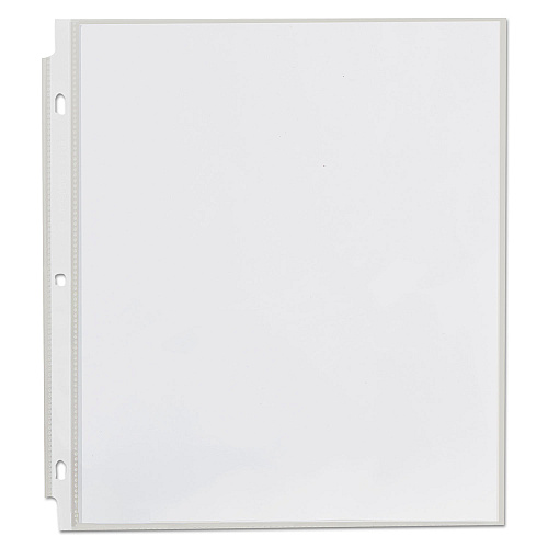 Universal Top-Load Poly Sheet Protectors, Nonglare, Economy, Letter, 200/Box (UNV21127)