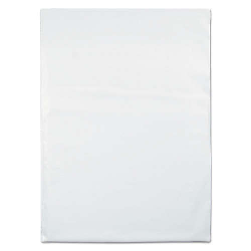 Quality Park Redi-Strip Poly Mailer, #6, Square Flap, Redi-Strip Adhesive Closure, 14 x 19, White, 100/Pack (45235)