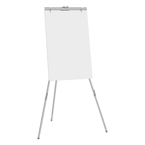 Quartet Aluminum Heavy-Duty Display Easel, 38" to 66" High, Aluminum, Silver (55E)